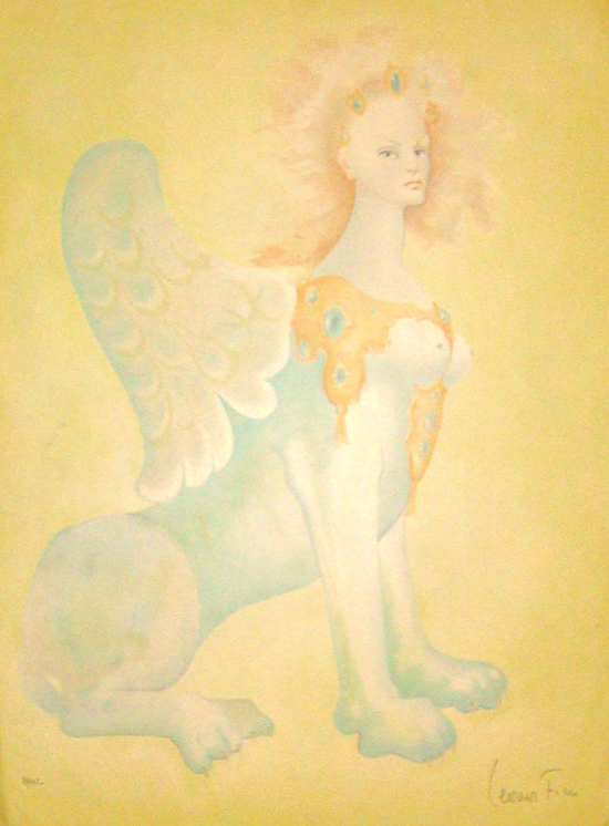 Icey Sphinx by Leanor Fini